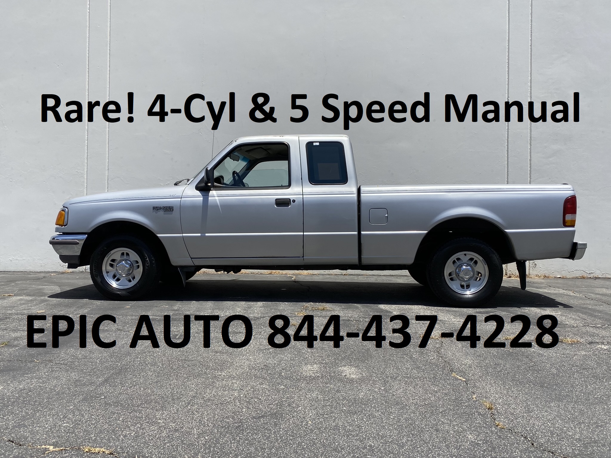 1996 Ford Ranger XLT – 4cyl and 5-Speed Manual! | Epic Auto